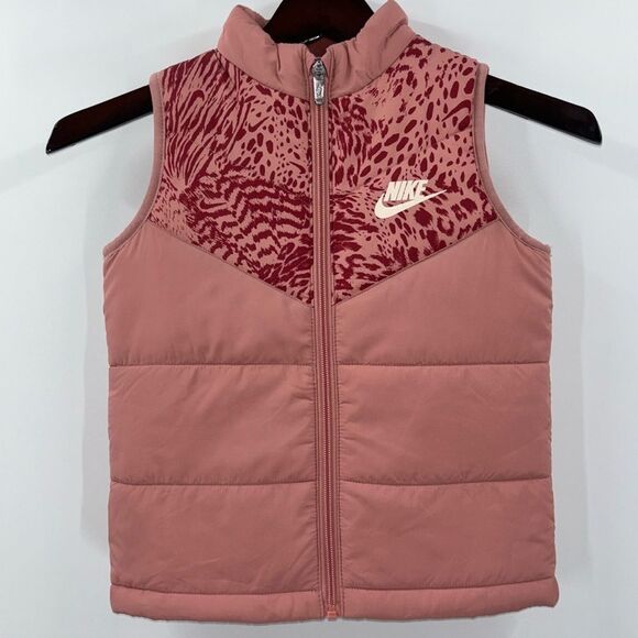 Girls Nike Puffer Vest Size 5-6 Years - Picture 1 of 9